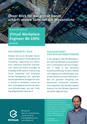 Seite 1 Virtual Workplace Engineer 80-100%